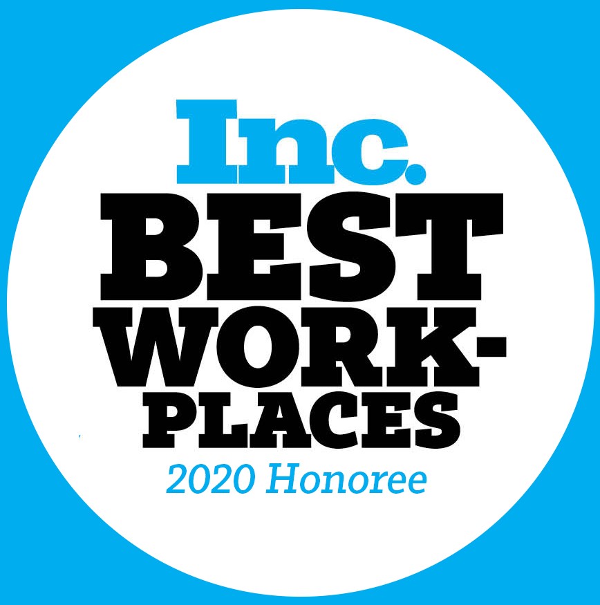 INC Best Work Place 2020 Honoree