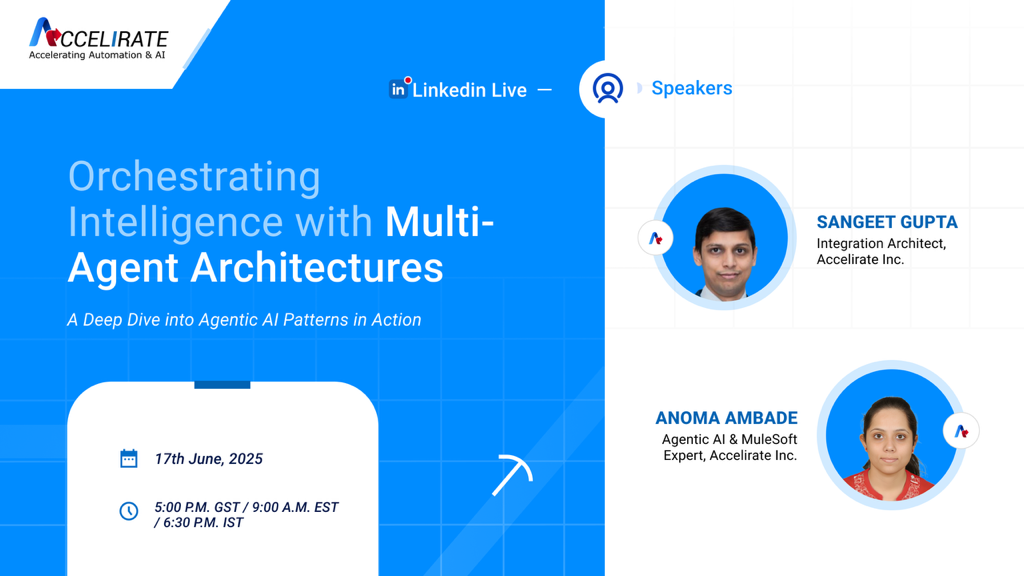 Multi Agent Architectures