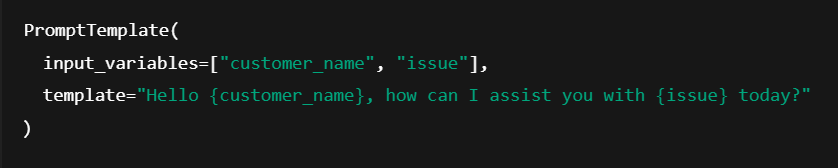 Prompt Templates