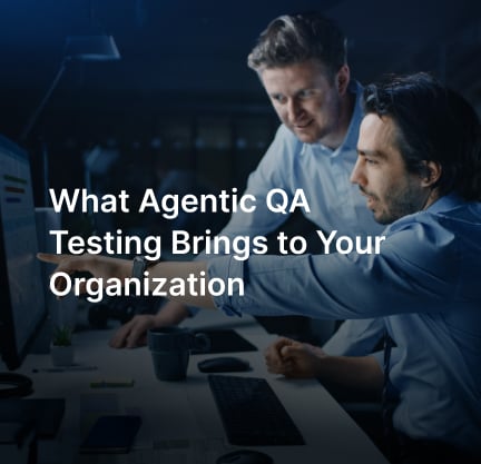 Agentic QA testing