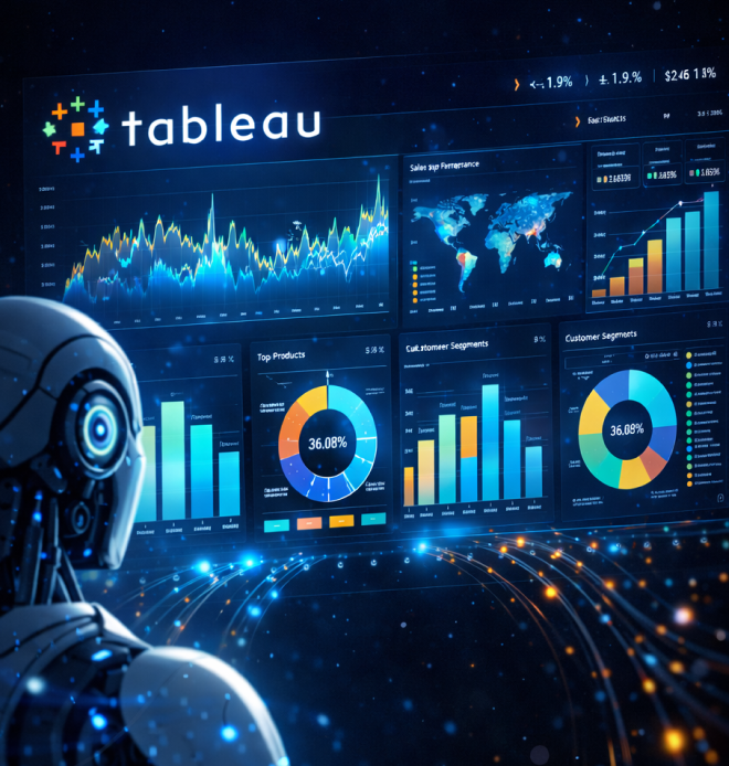 self-service analytics dashboard with ai agents