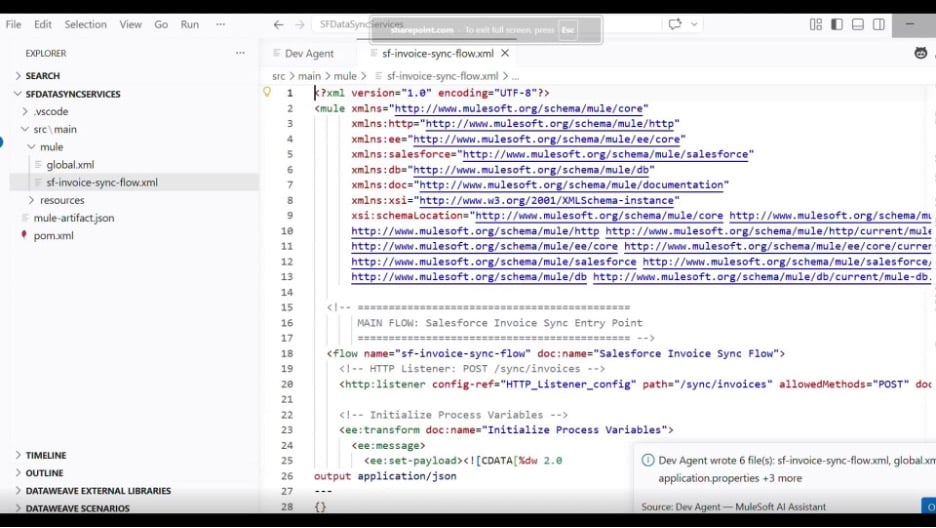 FlowAgent generate API specifications